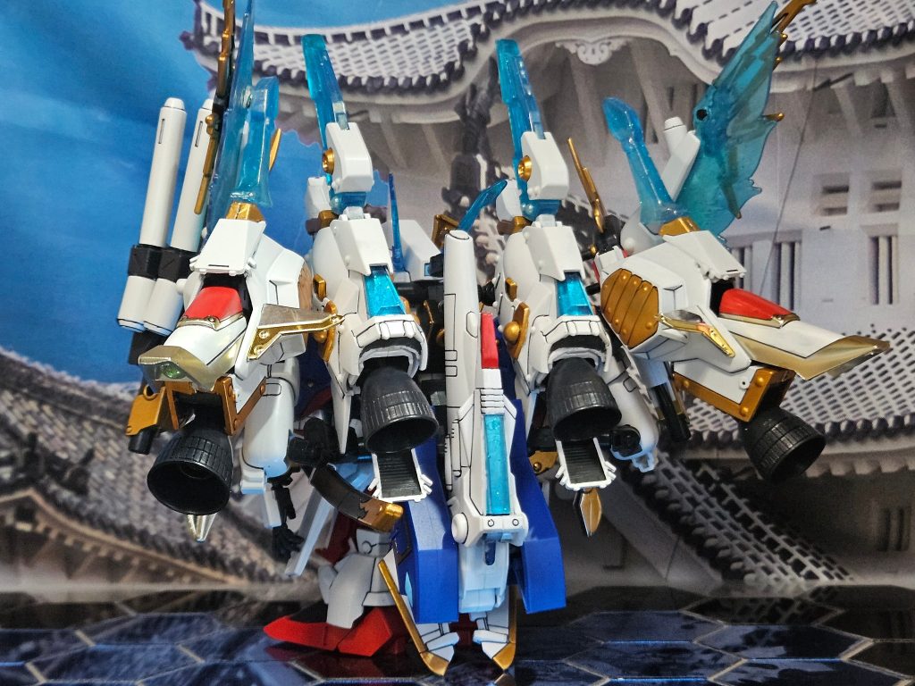 後ろから
