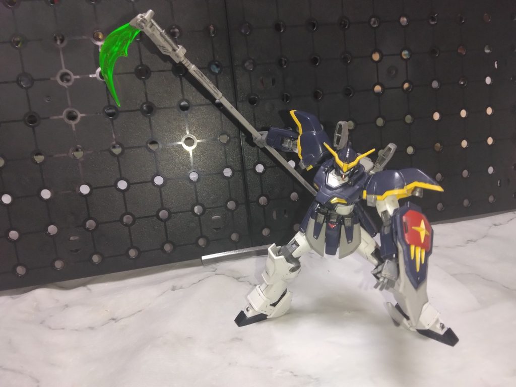 切り払いポーズ。