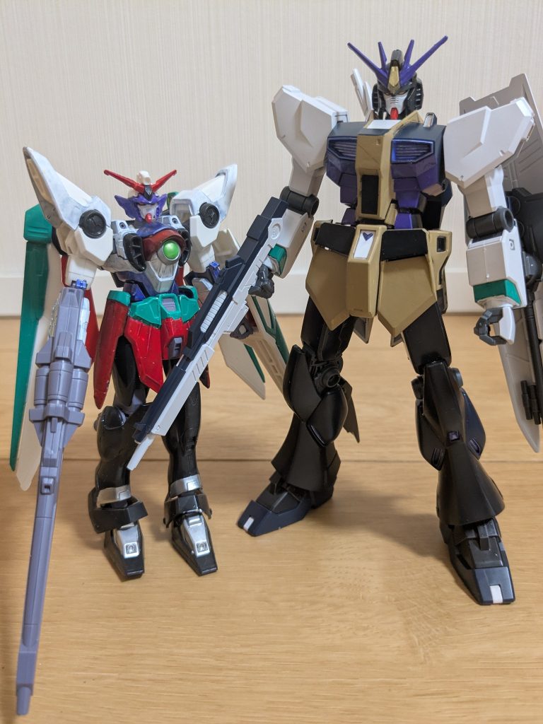 Speciale第一弾の七瀬すず菜ウイングと。サイズ感とキャラクターの感じは良いんでないかな〜