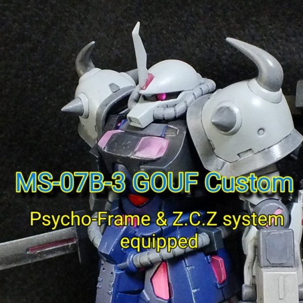 グフカスタム（サイコフレーム & Z.C.Z.system 搭載型）