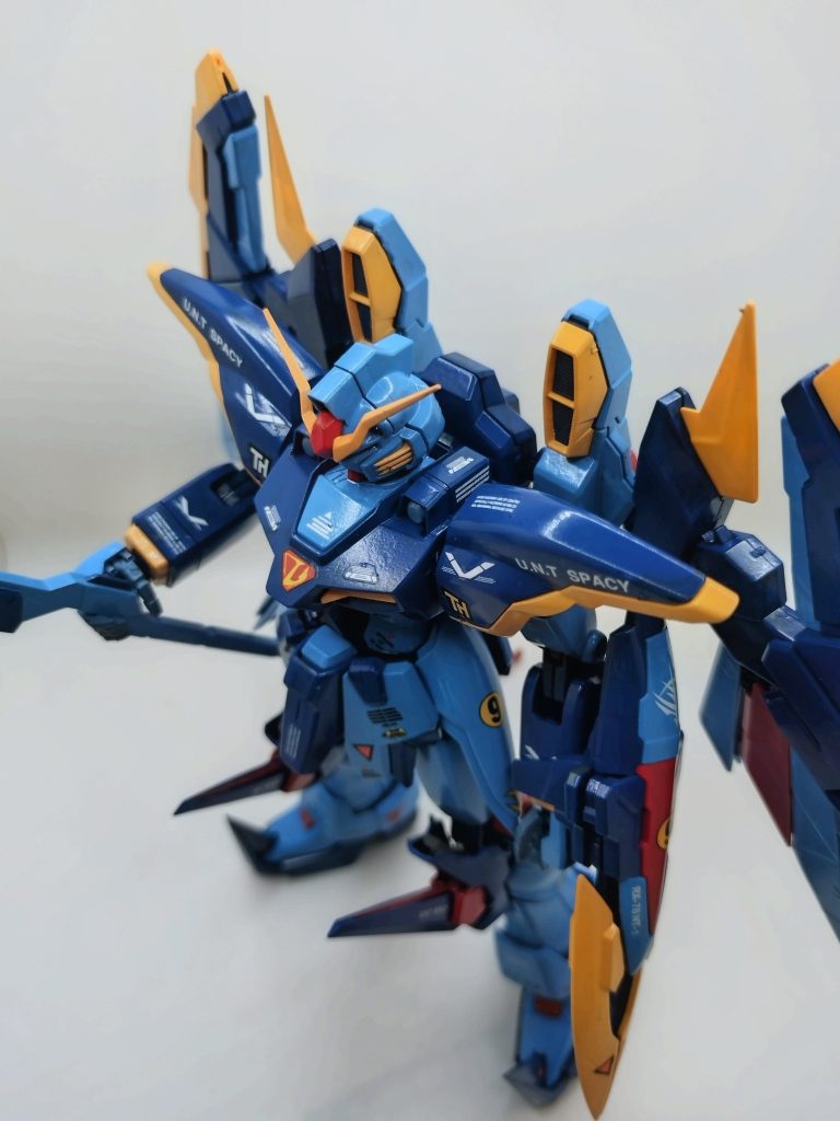 ガンダム・デスサイズＥＷ（ルーセット装備）–3枚目/制作者：中級ワゴン