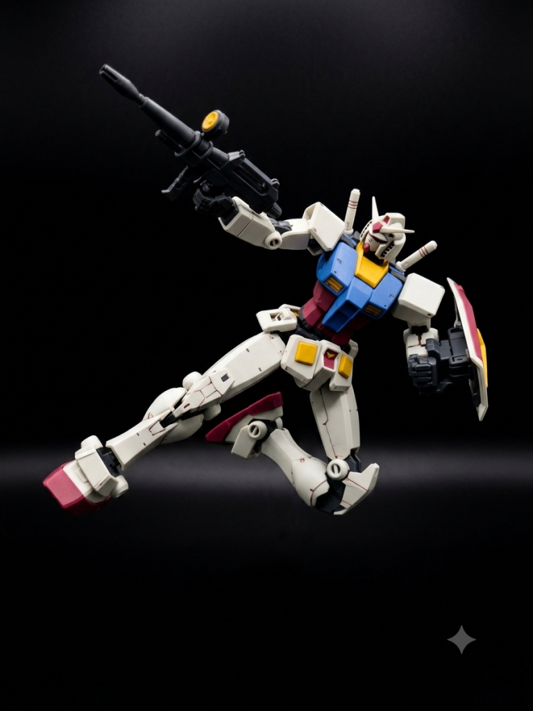 この子はアクションフィギュアか！ってくらい良く動きますね。SEEDっぽいポーズ