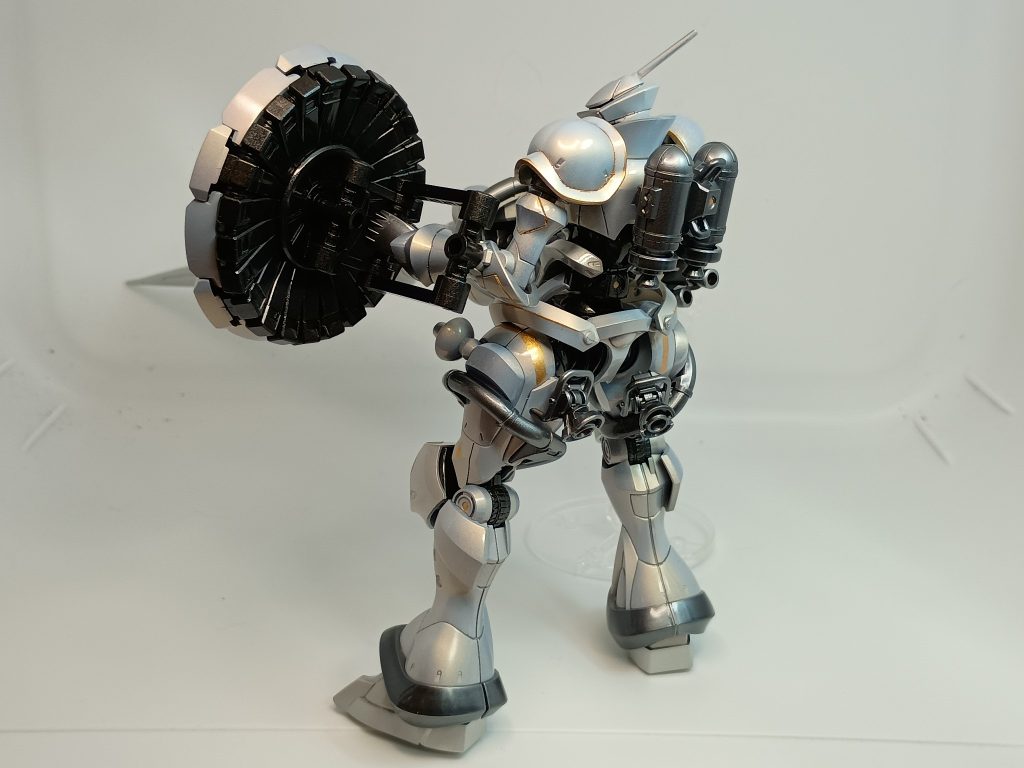 HG GQエグザベ専用ギャン（ハクジ装備）–5枚目/制作者：Tomo