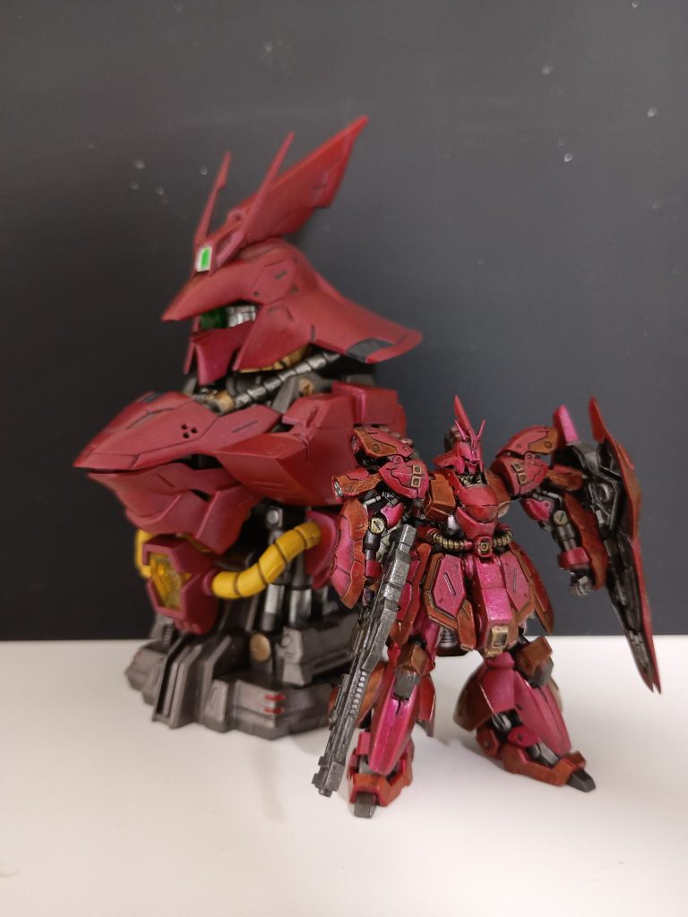 以前作製したアーティファクトと共に📸