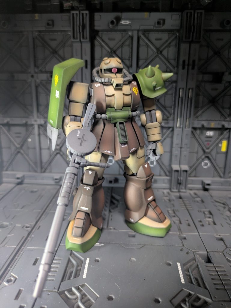 あんまり作例を見ない機体ですが、ZZMSVの中で好きな機体です😊