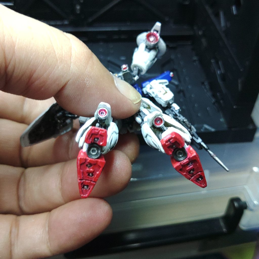 フルバーニアンなので、足裏も作成。