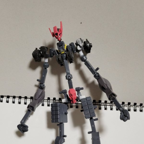半分完成のオリジナルフレーム