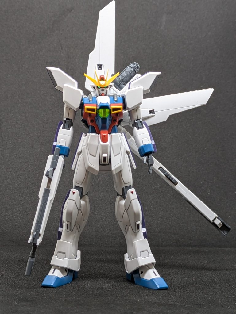GUNSTAの皆様大変ご無沙汰しております(*´ω｀*)積みプラ崩し第２弾で〜す！私の崩し定番パチ組！新しいキットは基本気になる色分けだけで充分映えると・・・トップコートもしてないですが、どうです？