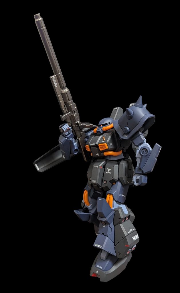 ティターンズカラーのハイザック・カスタムでした！A.O.Zのハイザックバリエーションは結構あるのでまた何かに挑戦したい所存！