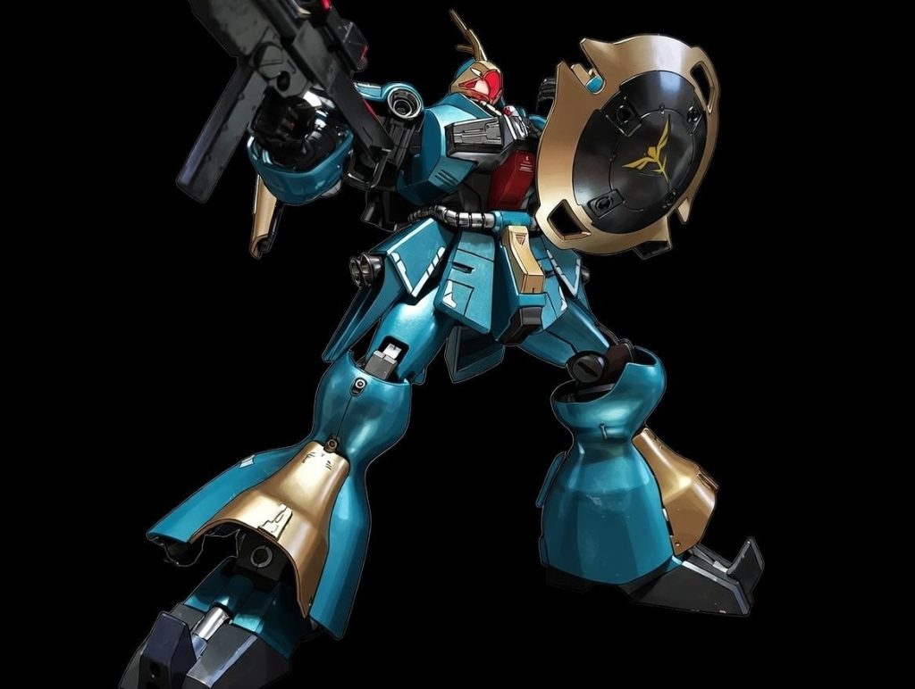 射撃ポーズ