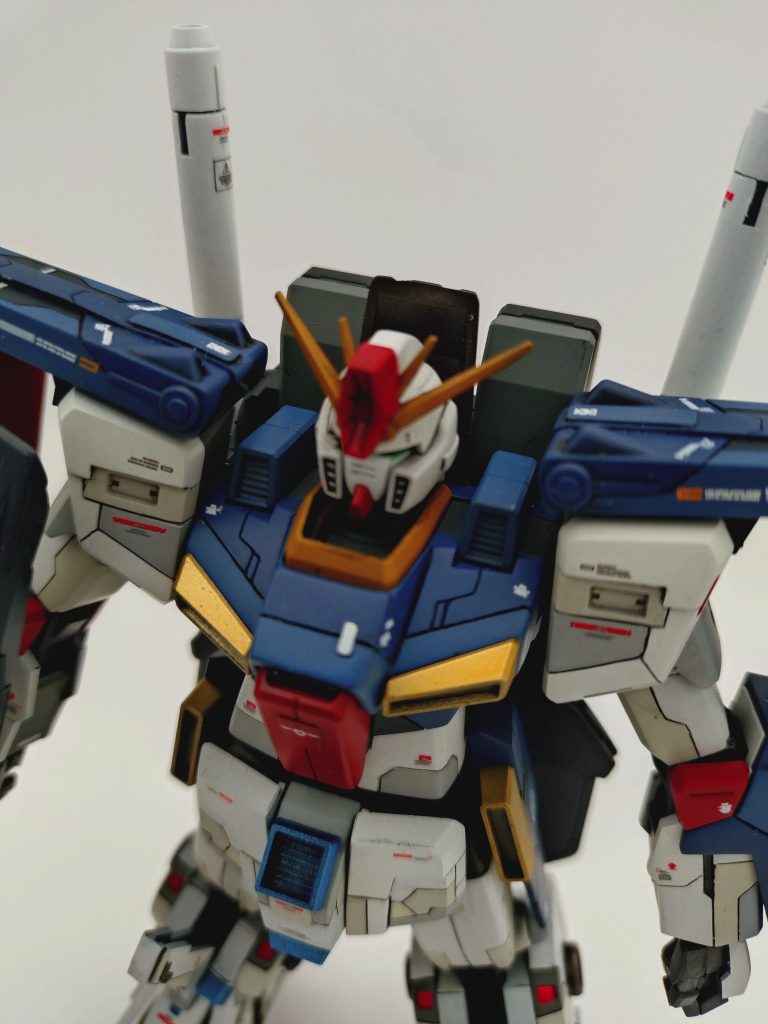 RG風／MSZ-010　ZZ ガンダム　作ってみました