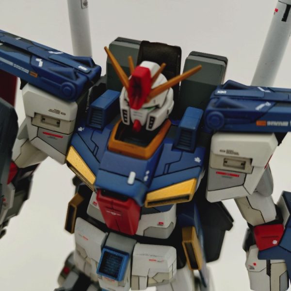 RG風／MSZ-010　ZZ ガンダム　作ってみました