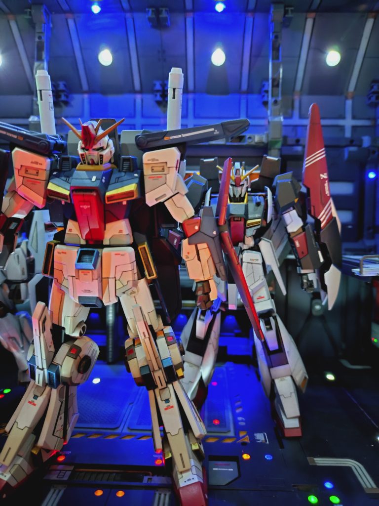 RG風／MSZ-010　ZZ ガンダム　作ってみました–6枚目/制作者：chapee