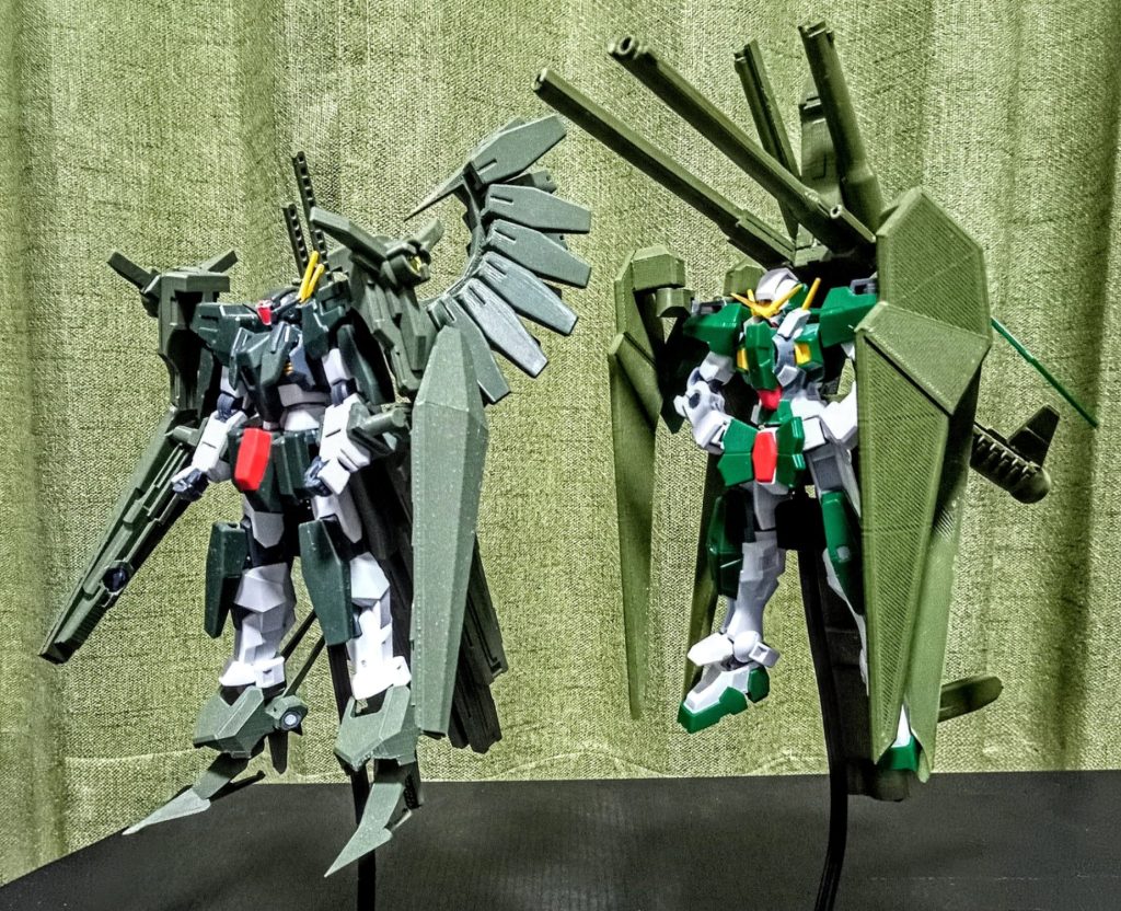 以前製作した、ケルディムと一緒に。