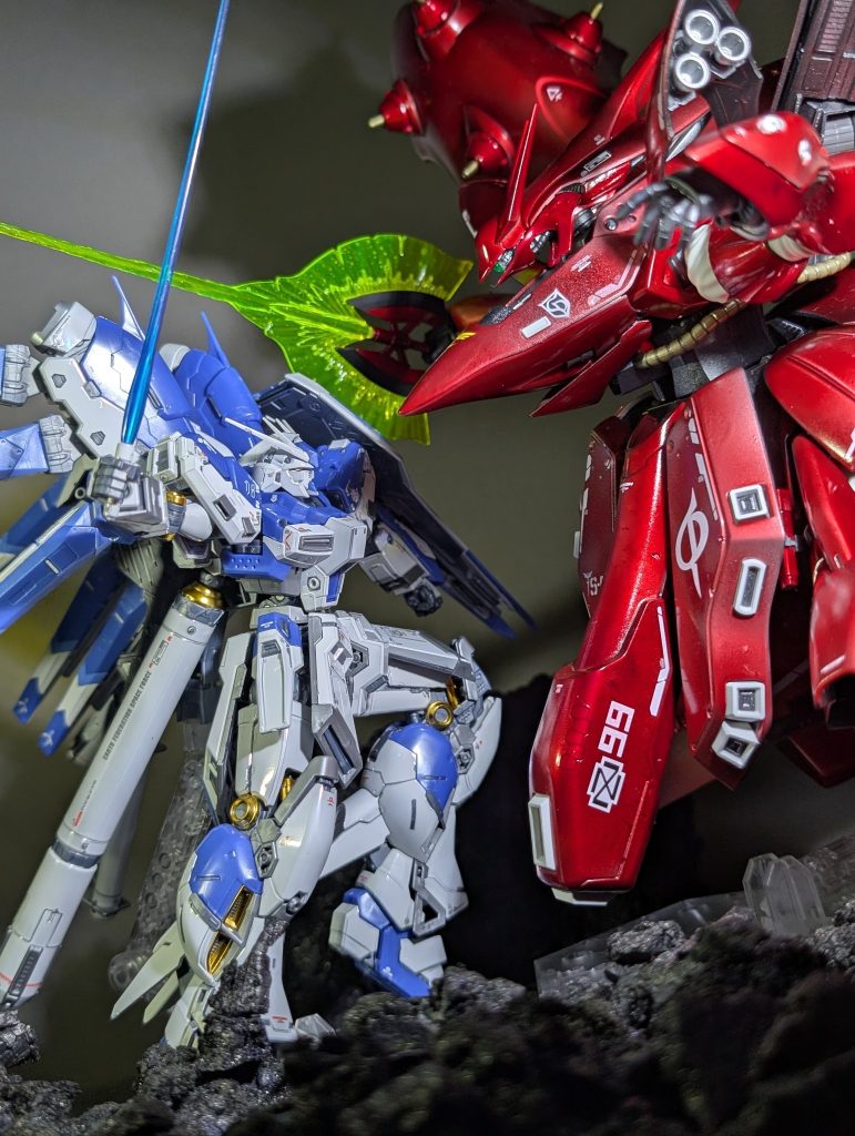 RG Hi-νガンダム　トップ絵更新しました！–9枚目/制作者：Shokker@mk2