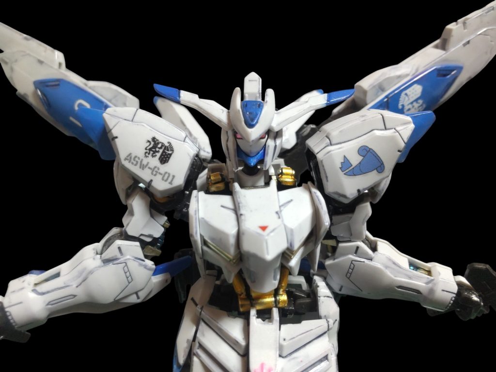 HG IBO ガンダム・バエル（習作）10th Anniversary制作