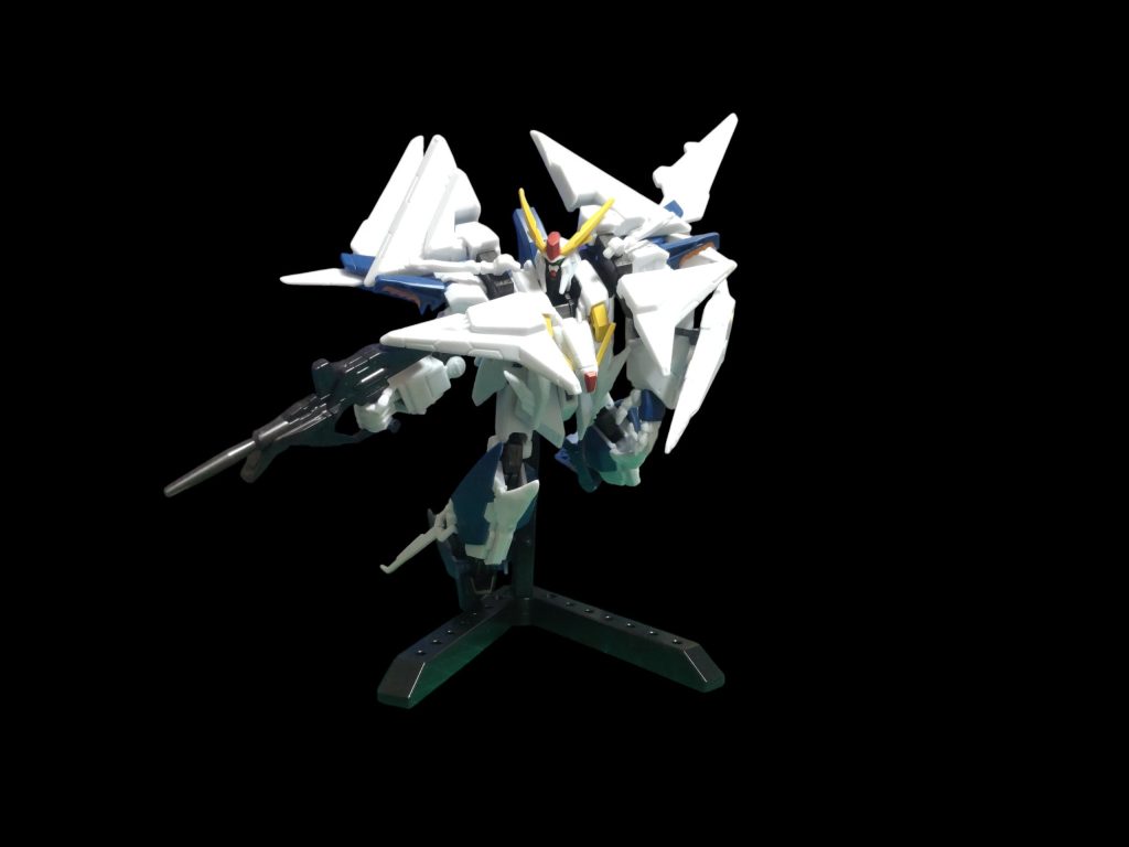作品名：Ξガンダムをνフェイスにして、ハサウェイを怖がらせましょう！<p>GフレームのΞガンダムをお迎えできたので、塗装前に悪ふざけをば（笑）EGのνガンダムの頭部を乗っけただけなので、ンアーッ！頭がデカすぎます！状態です。小顔のRGの頭ならもうちょっとマシになるんでしょうがね（笑） 「こいつ [&hellip;]</p>
