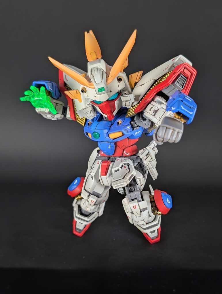 MGSD風　シャイニングガンダム