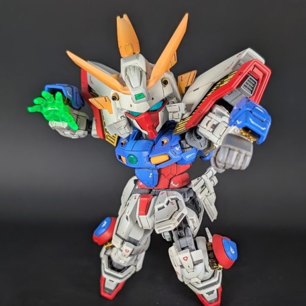 MGSD風　シャイニングガンダム