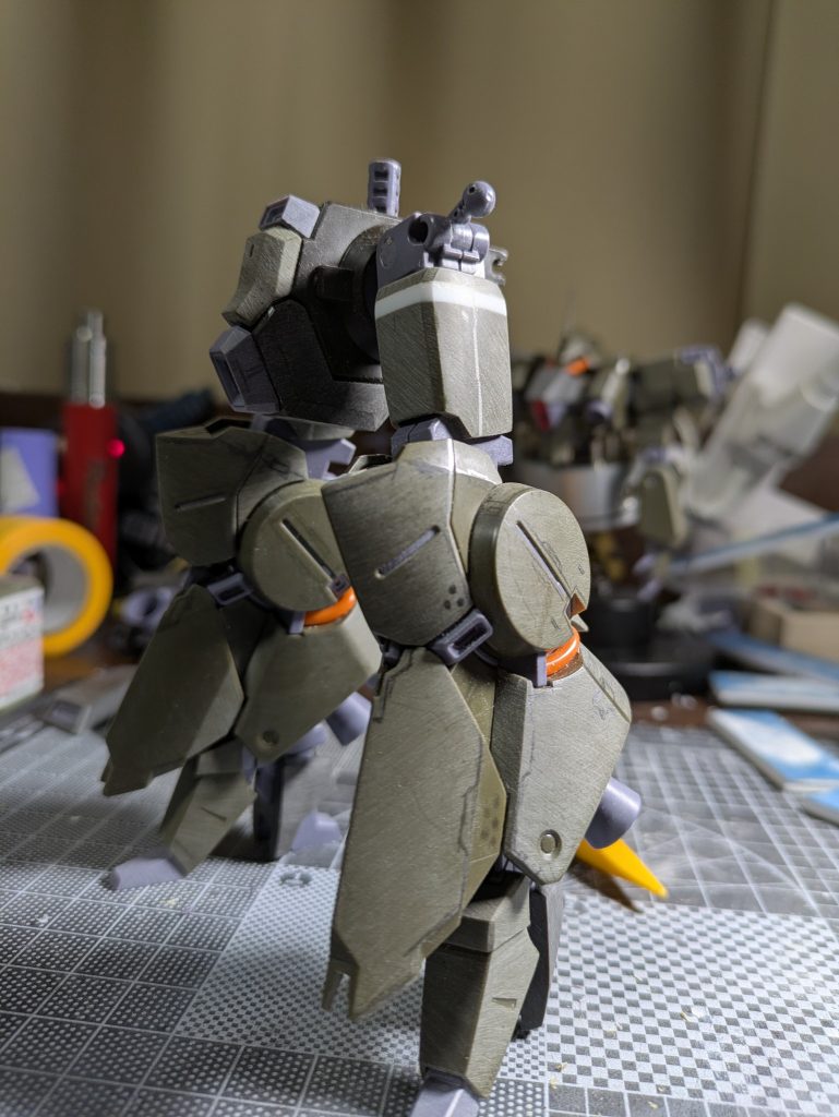 腿を2ミリ延長