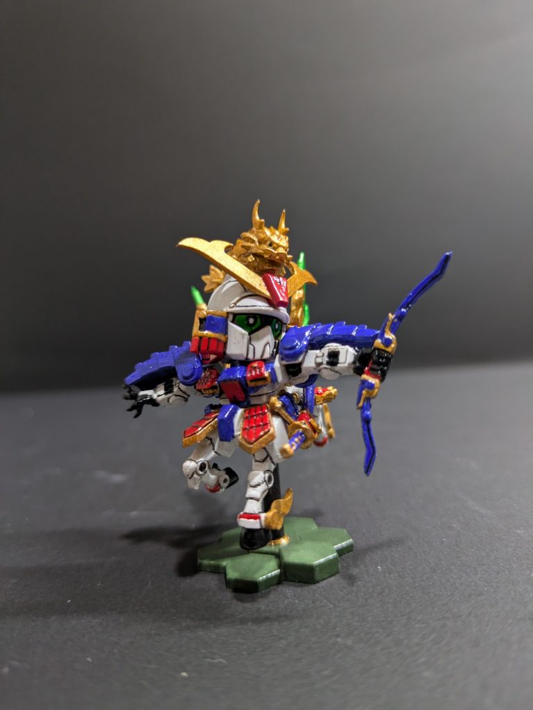 発売時にお試しで一つ買っていて、出たのが武者精太頑駄無 麒麟児特装でした😁Ζが好きなのでもちろん武者精太も好き！良かった！今頃完成です💦