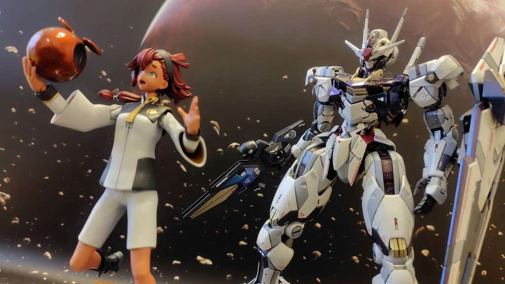 スレッタと供に。