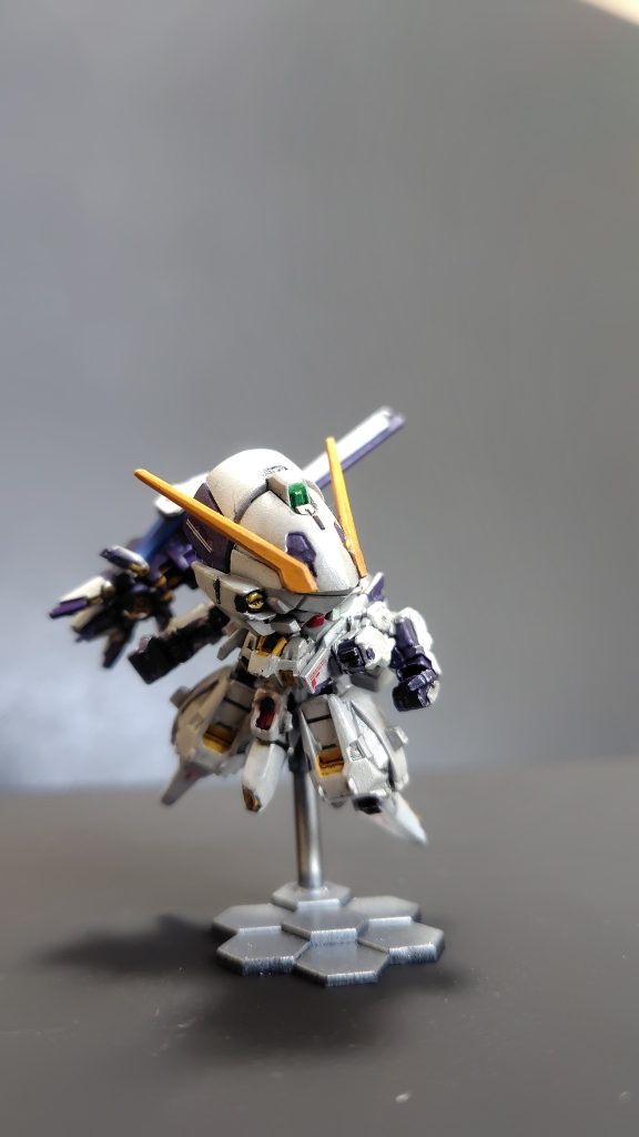 2体作ったので、次回はアレンジカラーバージョンを紹介させてください(gundam-kao6)