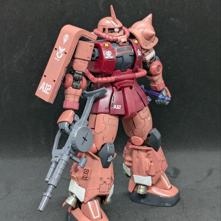 MS-06R-1A シャア専用高機動型ザクII｜まお大佐さんのガンプラ作品