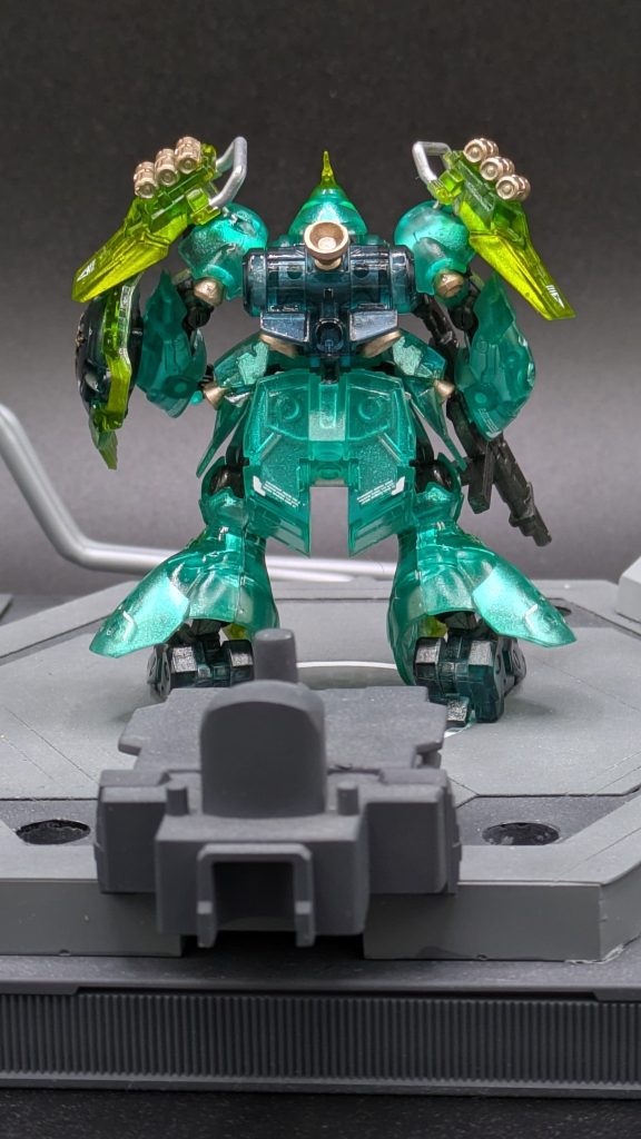 ガンダムアーティファクト ギュネイ専用ヤクトドーガ メカニカルコアメッキ調塗装–5枚目/制作者：エイチワイ