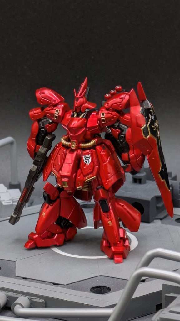 ガンダムアーティファクト サザビー キャンディ塗装–2枚目/制作者：エイチワイ