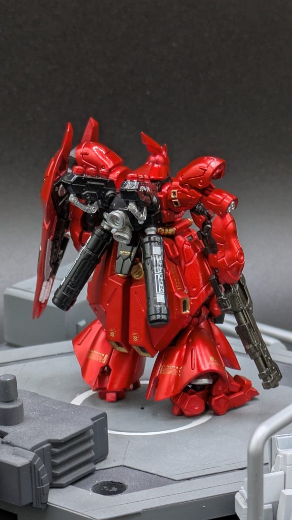 ガンダムアーティファクト サザビー キャンディ塗装–6枚目/制作者：エイチワイ