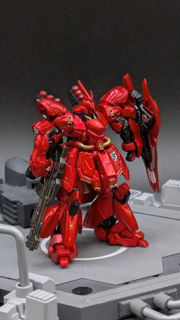 ガンダムアーティファクト サザビー キャンディ塗装–8枚目/制作者：エイチワイ