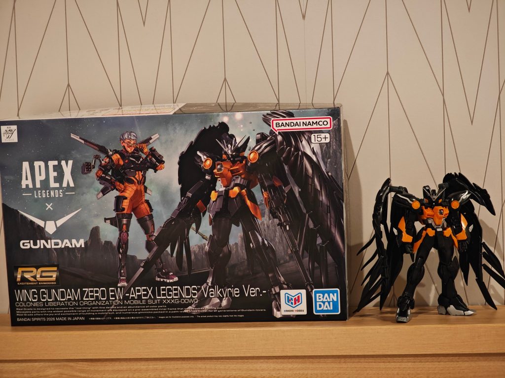 とりあえずノリで買った旅先プラモでした。良くも悪くもRGゼロカスなので良い点も悪い点も全く一緒なのでカラーリングさえ気に入れば悪く無いキットだとは思いました。あとはエピオンも残ってる⋯