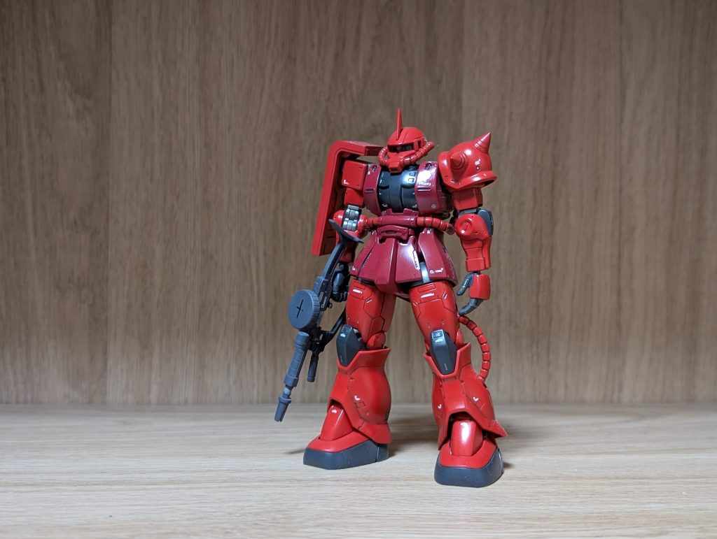 HGオリジン　シャア専用ザク