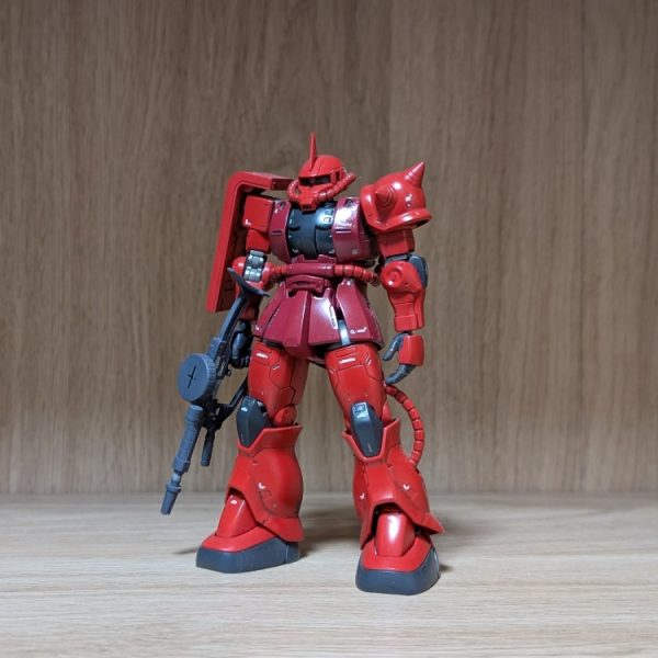 HGオリジン　シャア専用ザク
