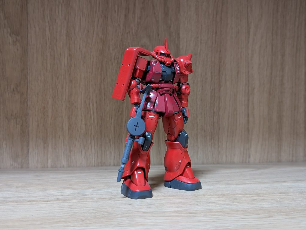 HGオリジン　シャア専用ザク–3枚目/制作者：shimo