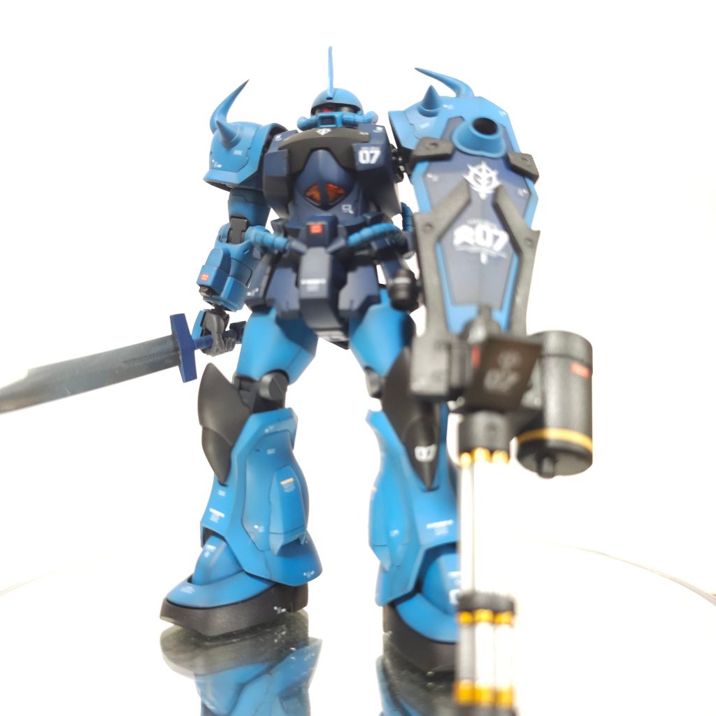 いつも作る前に原作をみるのですが、登場シーン、戦闘シーンどれを見ても格好いいですね(zaku-kao6)