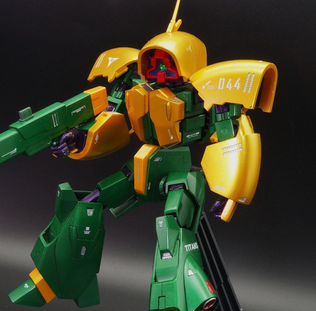 HGUC 1/144 アッシマー　メタリック塗装