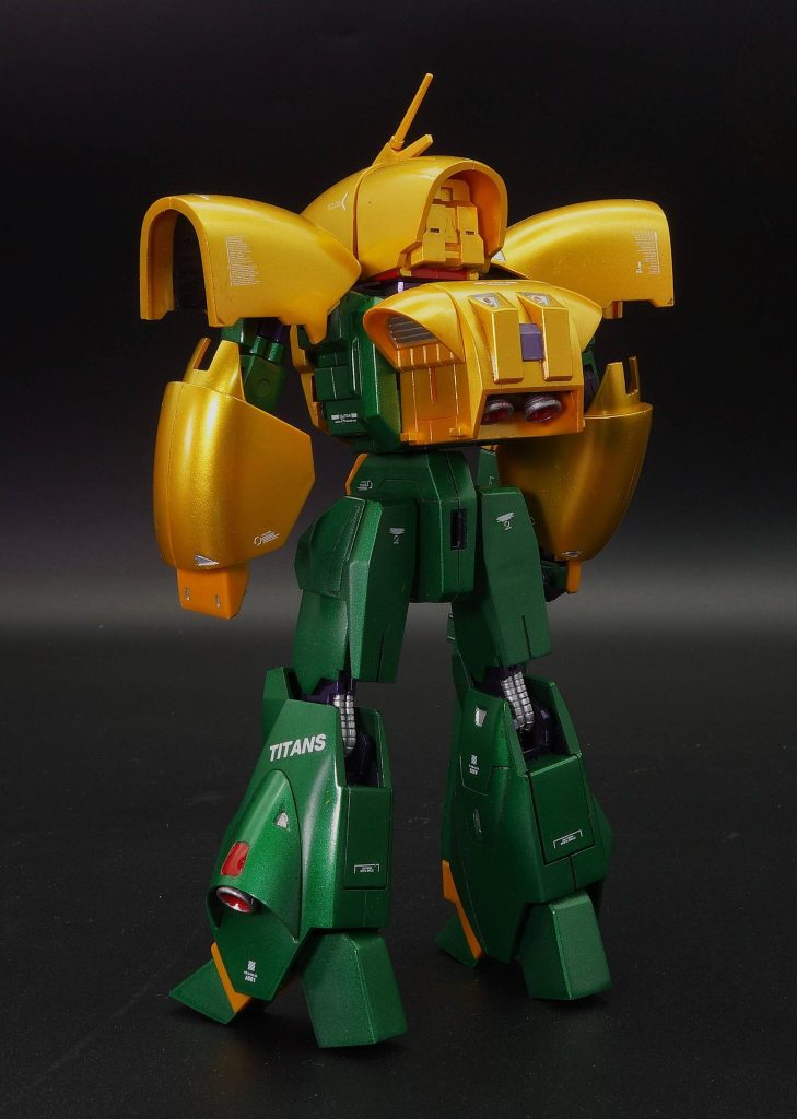 HGUC 1/144 アッシマー　メタリック塗装–4枚目/制作者：あるむ