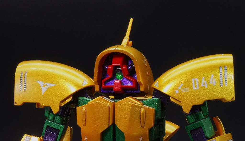 HGUC 1/144 アッシマー　メタリック塗装–2枚目/制作者：あるむ