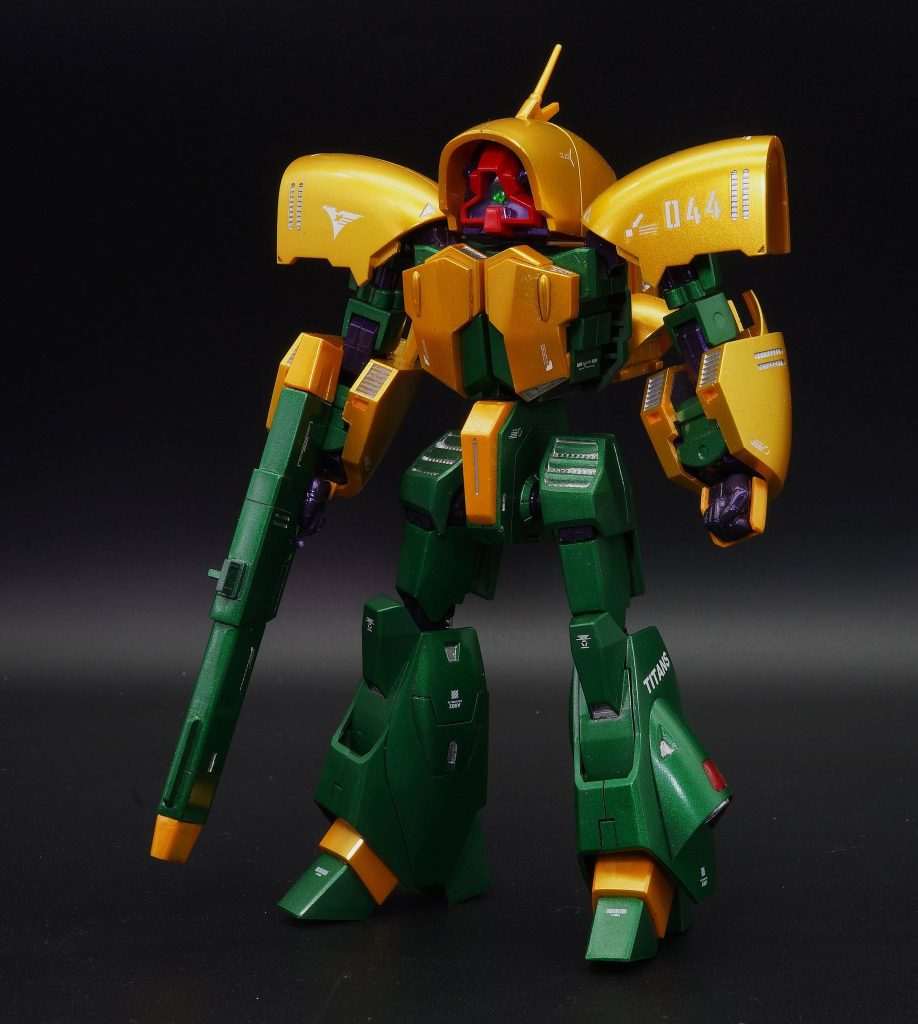 HGUC 1/144 アッシマー　メタリック塗装–2枚目/制作者：あるむ