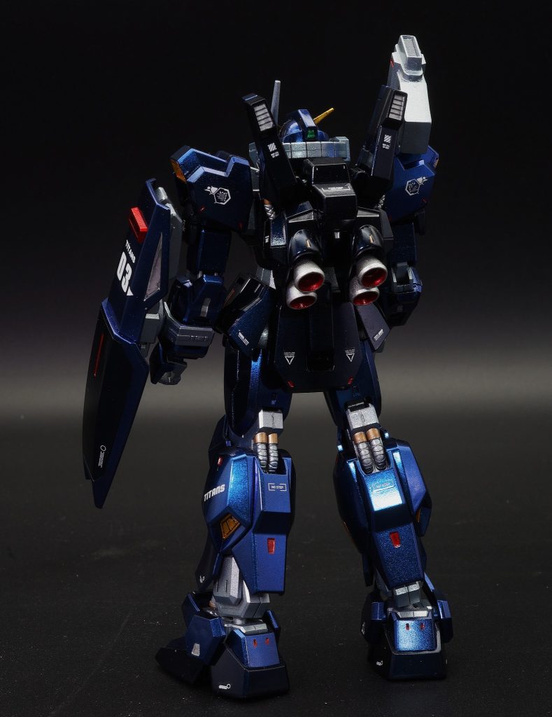 HGUC 1/144 ガンダムMk-II（ティターンズ仕様）メタリック塗装–4枚目/制作者：あるむ