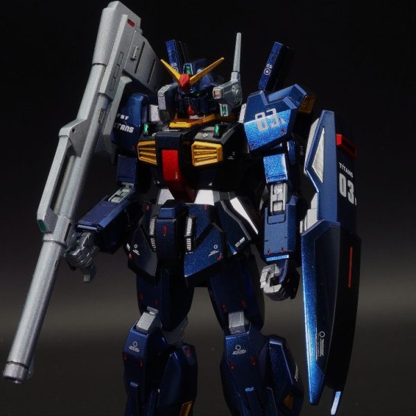 HGUC 1/144 ガンダムMk-II（ティターンズ仕様）メタリック塗装