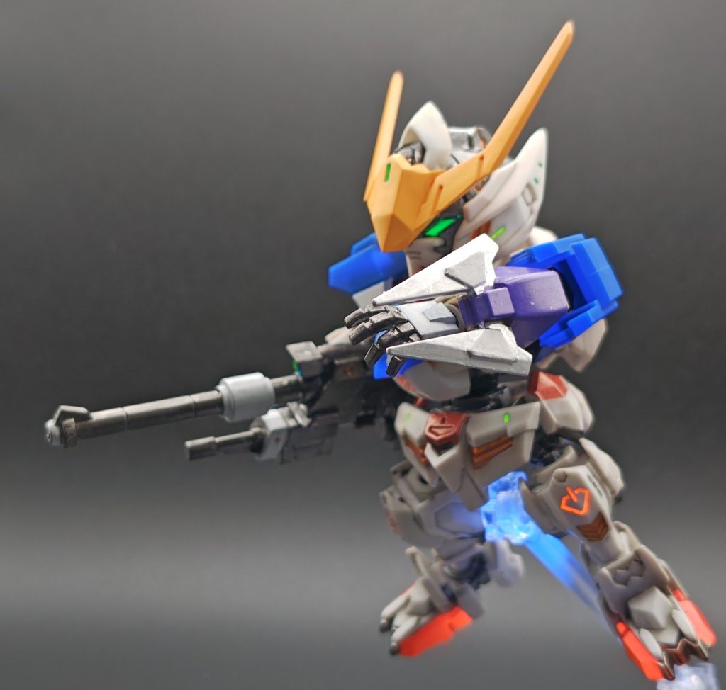 ワイヤーユニット射出シーン風。