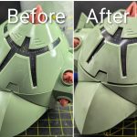 ​本日のメイン作業は、ミキシングした上半身の表面処理です。ここで活躍したのが「ペ[…]