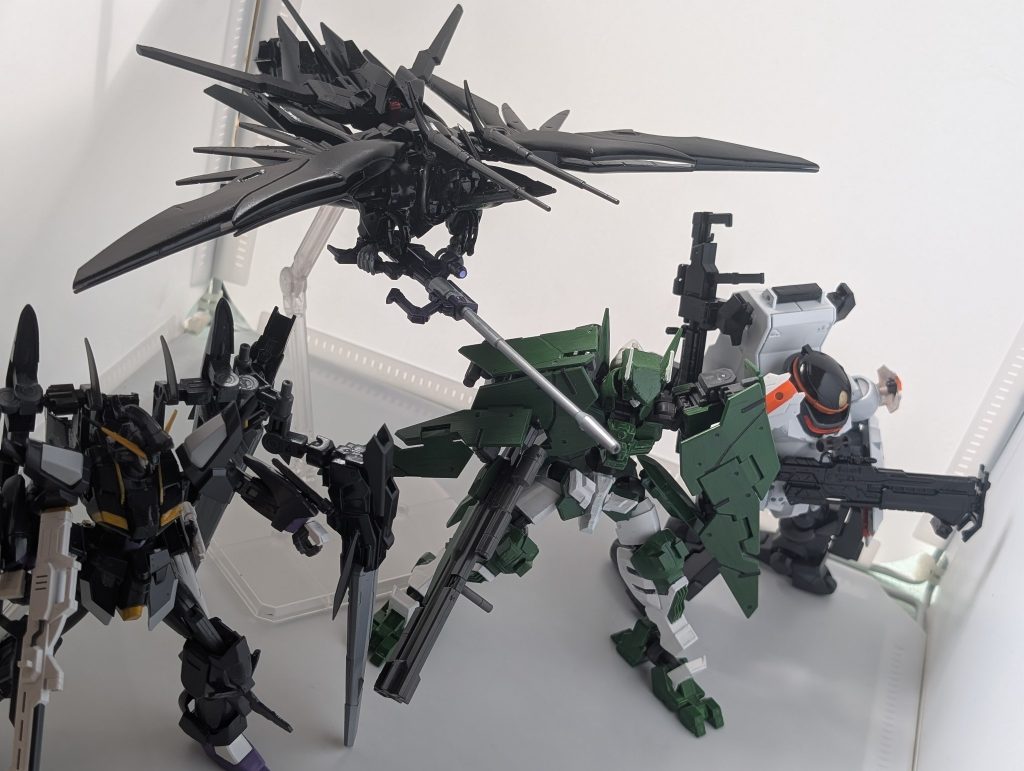 これによって4人によるチームが完成！可変二機非可変二機のチームが出来上がりましたね！&nbsp;ご閲覧していただきありがとうございます！