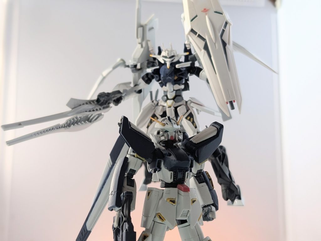 この機体が後にパイロットごとサナリィに渡り15m級のF0091と随伴機であるフルドドiiマンタレイになるのです…&nbsp;閲覧していただきありがとうございました！