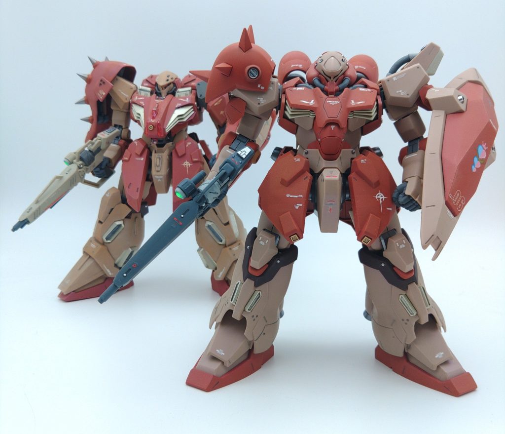 せっかくなのでガウマン機との比較