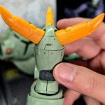 本日の作業は右腕部のスジ彫りの下書きです。​【一番苦労した点・こだわった点】異な[…]