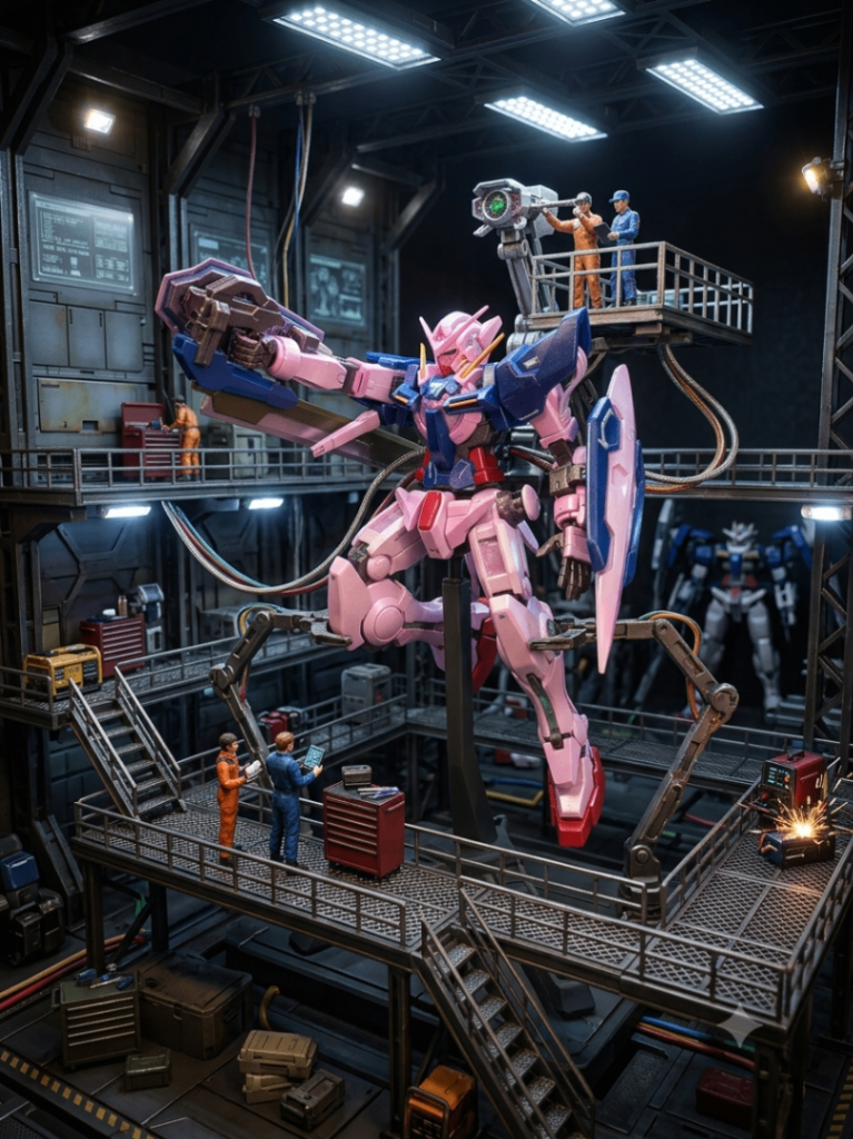 ガンダムエクシア　トランザム–4枚目/制作者：pfm